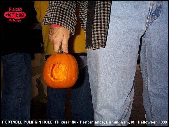 Ben Vautier created a Fluxus object called The Portable Hole